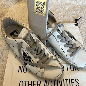 Golden Goose Leather Sneakers – Barely Used